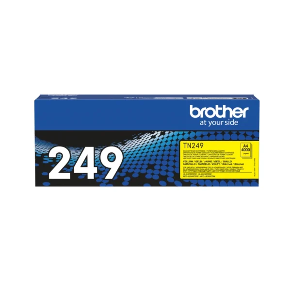 Brother TN-249Y тонер касета 1 броя Оригинал Жълт — TN249Y