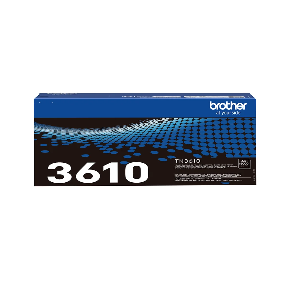 Brother TN-3610 тонер касета 1 броя Оригинал Черен — TN3610