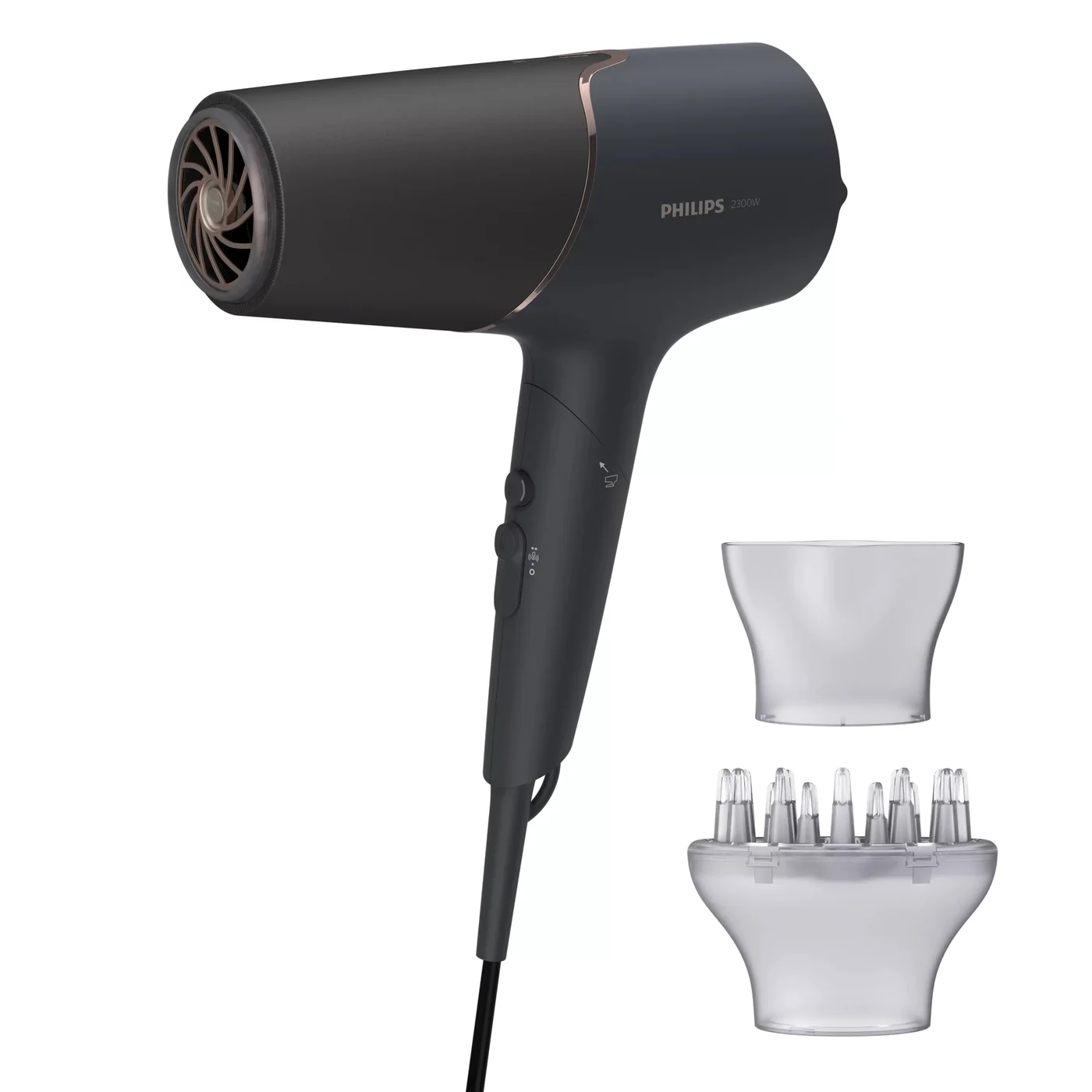 Philips 5000 series BHD538/30 сешоар 2300 W Дървени въглища, Роза