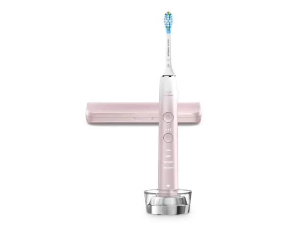 Philips Sonicare HX9911/84 електрическа четка за зъби За възрастни Sonic четка за зъби Розов, Бяла