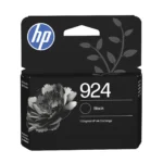 HP Оригинална касета с мастило 924, черен — 4K0U6NE#SE1