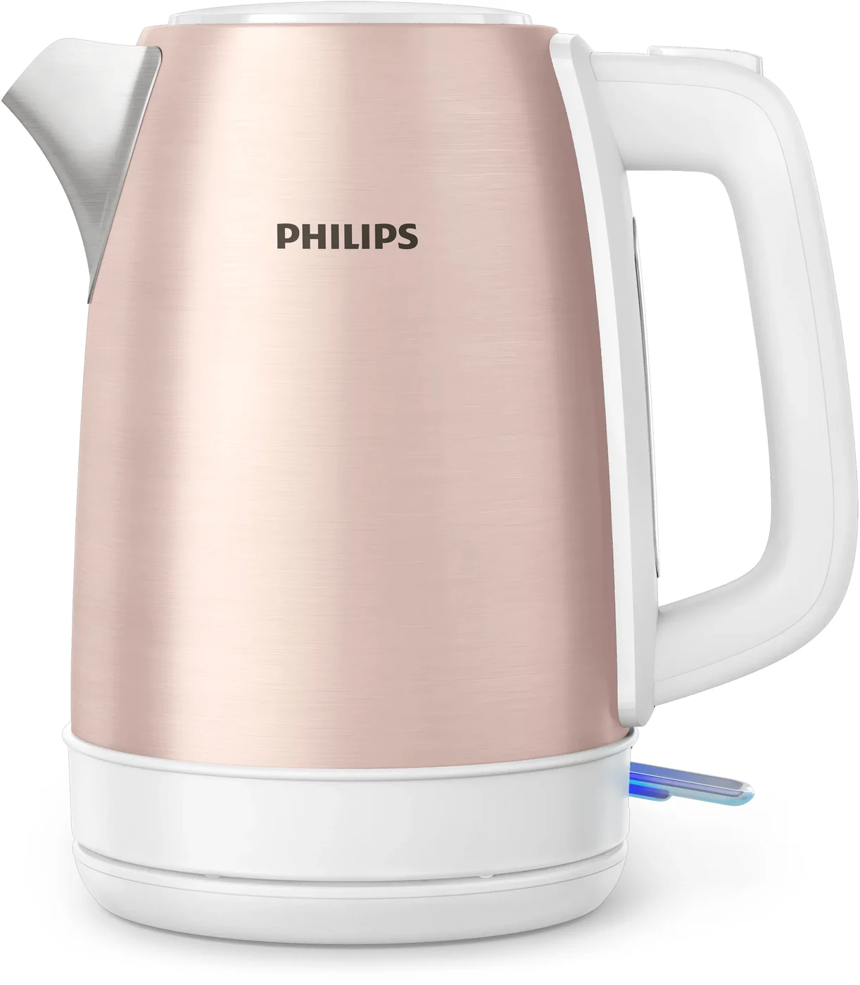 Philips Daily Collection HD9350/96 електрическа кана 1,7 Д 2020 W Rose Gold, Бяла