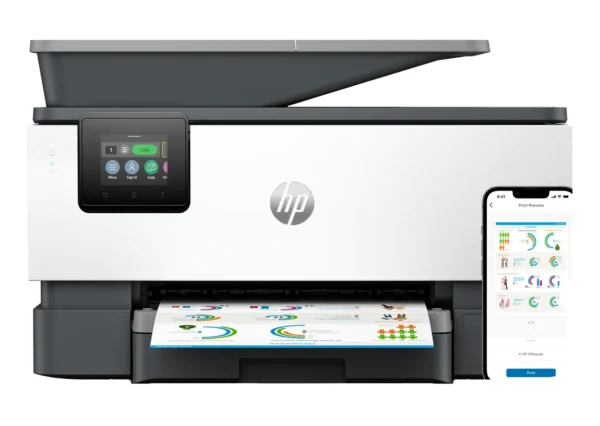 HP OfficeJet Pro 9120b Wireless All-in-One Color Принтер, Two-sided printing; Copier, Scanner — 4V2N0B#686