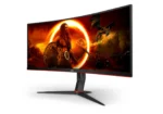 AOC G2 CU34G2XP компютърен монитор 86,4 см (34") 3440 x 1440 пиксела UltraWide Quad HD LED Черен, Червен — CU34G2XP/BK