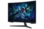 Samsung S32CG552EU компютърен монитор 81,3 см (32") 2560 x 1440 пиксела Quad HD LED Черен — LS32CG552EUXEN