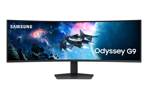 Samsung G95C компютърен монитор 124,5 см (49") 5120 x 1440 пиксела Dual QHD LED Черен — LS49CG950EUXEN