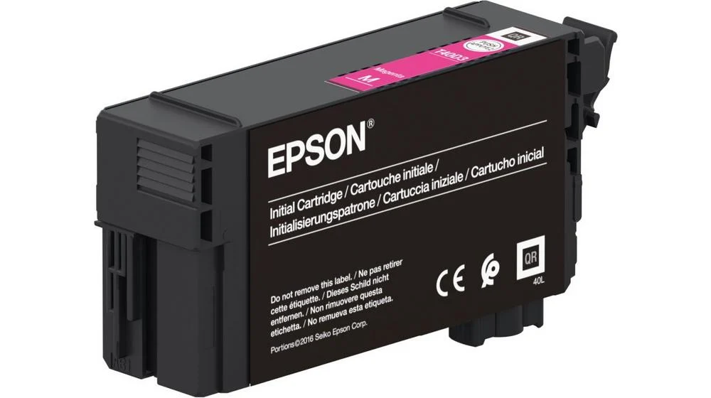 Epson Singlepack UltraChrome XD2 Magenta T40C340(26ml) — C13T40C34N Epson Singlepack UltraChrome XD2 Magenta T40C340(26ml) — C13T40C34N