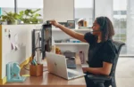 HP Poly Blackwire 3225 стерео USB-C слушалки, 3,5 мм жак и USB-C/A адаптер (опаковка за продажба на едро) — 8X229A6