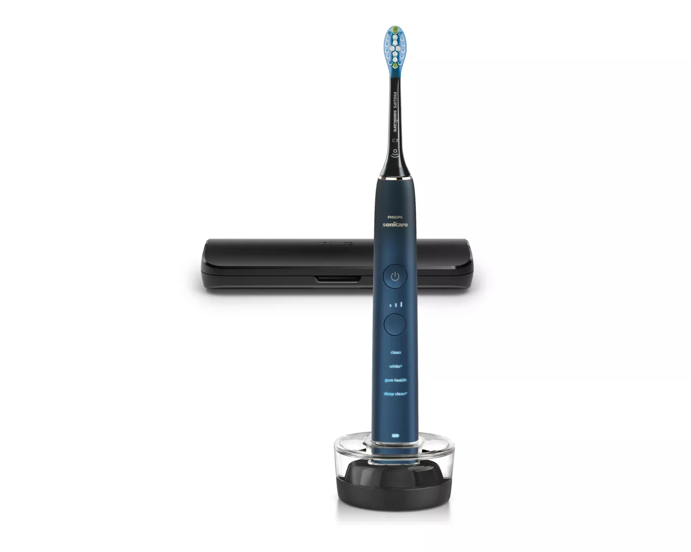 Philips Sonicare DiamondClean 9000 series HX9911/88 електрическа четка за зъби За възрастни Sonic четка за зъби Черен, Син