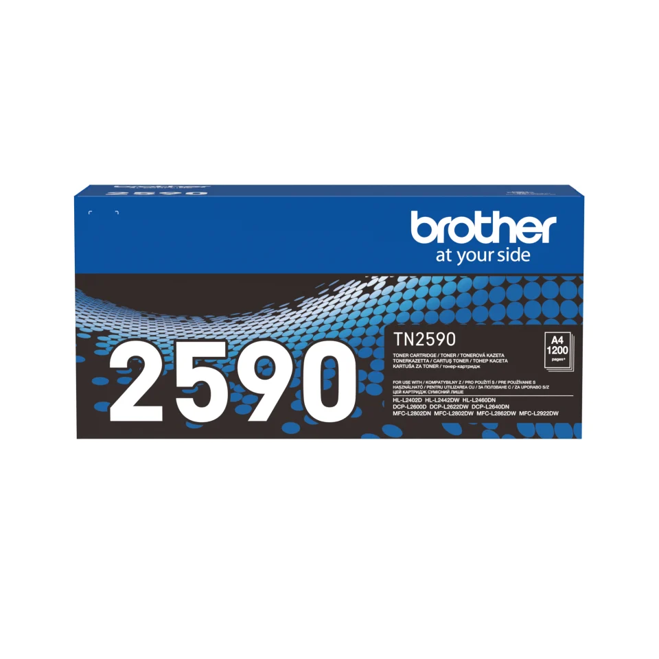 Brother TN-2590 тонер касета 1 броя Оригинал Черен — TN2590