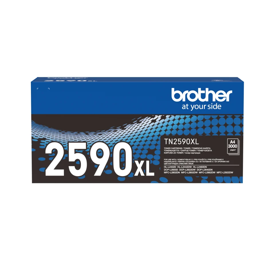 Brother TN-2590XL тонер касета 1 броя Оригинал Черен — TN2590XL