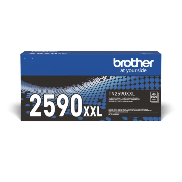 Brother TN-2590XXL тонер касета 1 броя Оригинал Черен — TN2590XXL