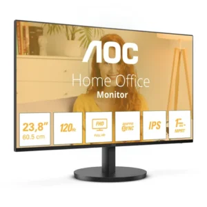 AOC 24B3HA2 компютърен монитор 60,5 см (23.8") 1920 x 1080 пиксела Full HD LED Черен