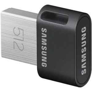 Samsung MUF-512AB USB флаш памет 512 GB USB Тип-A 3.2 Gen 1 (3.1 Gen 1) Черен, Неръждаема стомана — MUF-512AB/APC