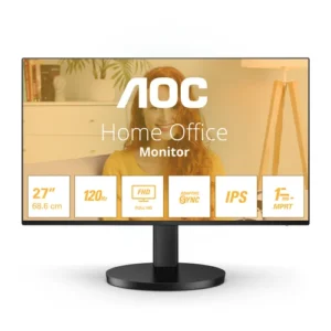 AOC B3 27B3HA2 компютърен монитор 68,6 см (27") 1920 x 1080 пиксела Full HD LED Черен