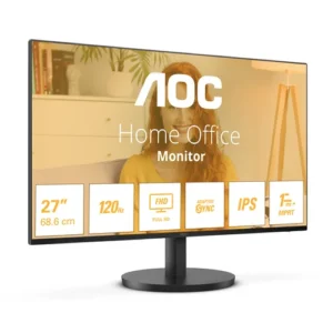 AOC B3 27B3HA2 компютърен монитор 68,6 см (27") 1920 x 1080 пиксела Full HD LED Черен