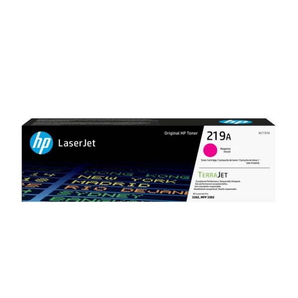 HP Оригинална тонер касета за LaserJet 219A, магента — W2193A