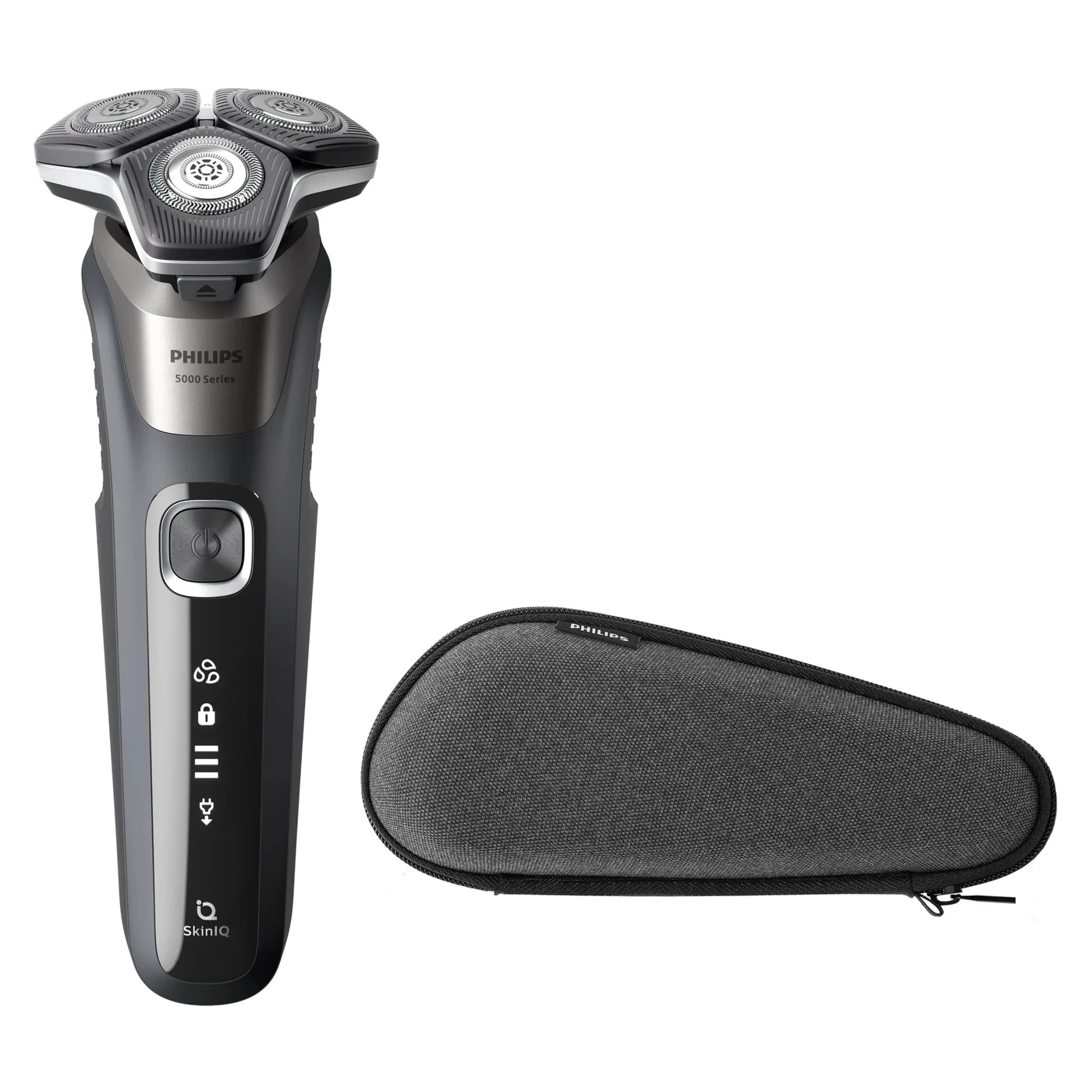 Philips SHAVER Series 5000 S5887/30 мъжка самобръсначка Въртяща се самобръсначка Тример Черен, Сив Philips SHAVER Series 5000 S5887/30 мъжка самобръсначка Въртяща се самобръсначка Тример Черен, Сив