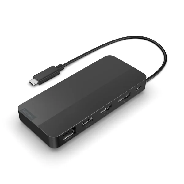 Lenovo 40B90100EU докинг станция Жичен USB 3.2 Gen 1 (3.1 Gen 1) Type-C Черен