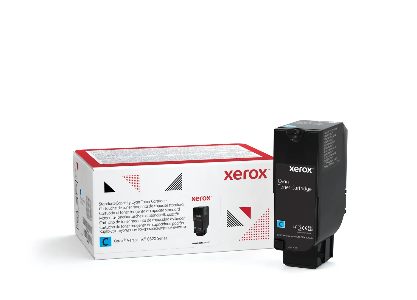 Xerox 006R04621 тонер касета 1 броя Оригинал Синьо-зелен