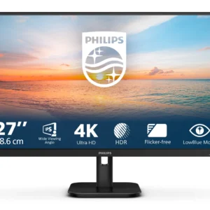 Philips 27E1N1800A/00 компютърен монитор 68,6 см (27") 3840 x 2160 пиксела 4K Ultra HD LED Черен