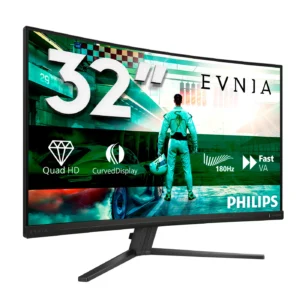 Philips Evnia 32M2C3500L/00 компютърен монитор 80 см (31.5") 2560 x 1440 пиксела Quad HD LCD Черен