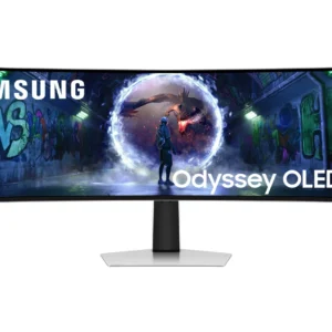 Samsung G93SD компютърен монитор 124,5 см (49") 5120 x 1440 пиксела Dual QHD OLED Сребърен — LS49DG934SUXEN