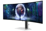 Samsung G93SD компютърен монитор 124,5 см (49") 5120 x 1440 пиксела Dual QHD OLED Сребърен — LS49DG934SUXEN