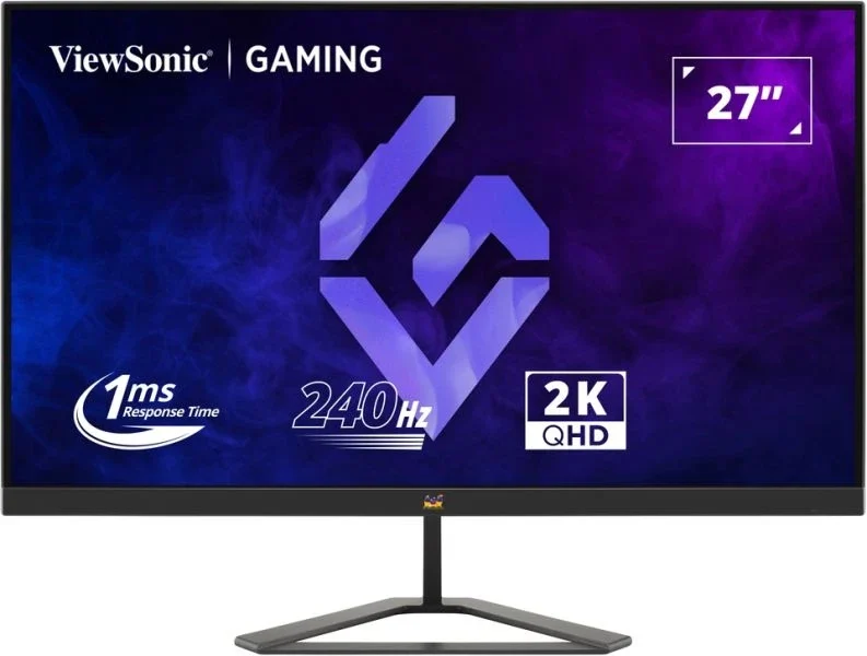 Viewsonic VX Series VX2758A-2K-PRO-3 компютърен монитор 68,6 см (27") 2560 x 1440 пиксела Quad HD LED Черен