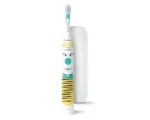 Philips HX3603/01 електрическа четка за зъби Дете Sonic четка за зъби Син, Бяла
