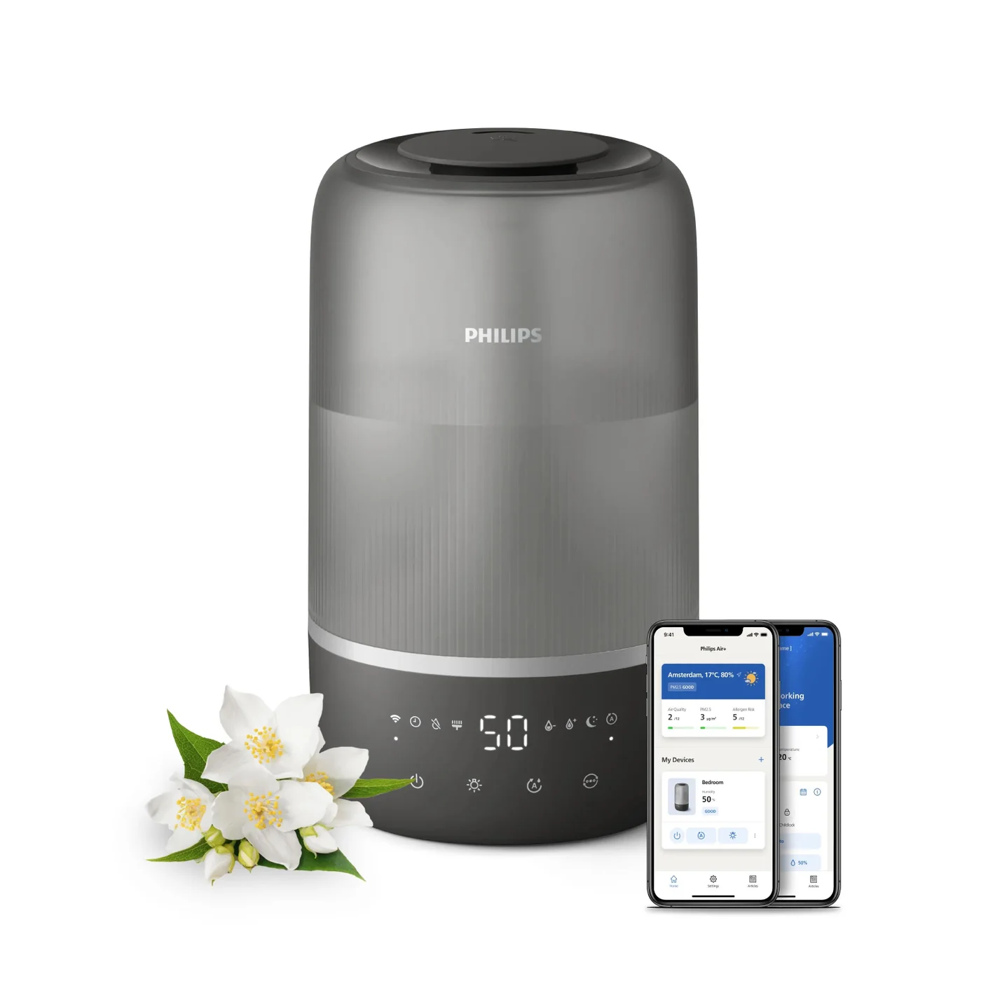 Philips 1000 series Овлажнител на въздух — HU1510/03 Philips 1000 series Овлажнител на въздух — HU1510/03