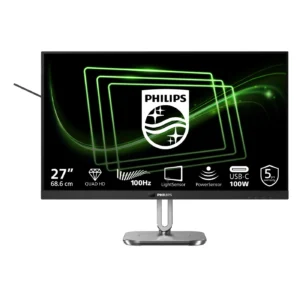 Philips 5000 series 27B2G5601/00 компютърен монитор 68,6 см (27") 2560 x 1440 пиксела Quad HD LCD Черен