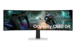 Samsung S49DG910SU компютърен монитор 124,5 см (49") 5120 x 1440 пиксела Dual QHD OLED Сребърен — LS49DG910SUXEN