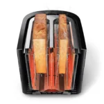 Philips Viva Collection HD2635/90 тостер 7 2 филия(и) 950 W Черен, Титан