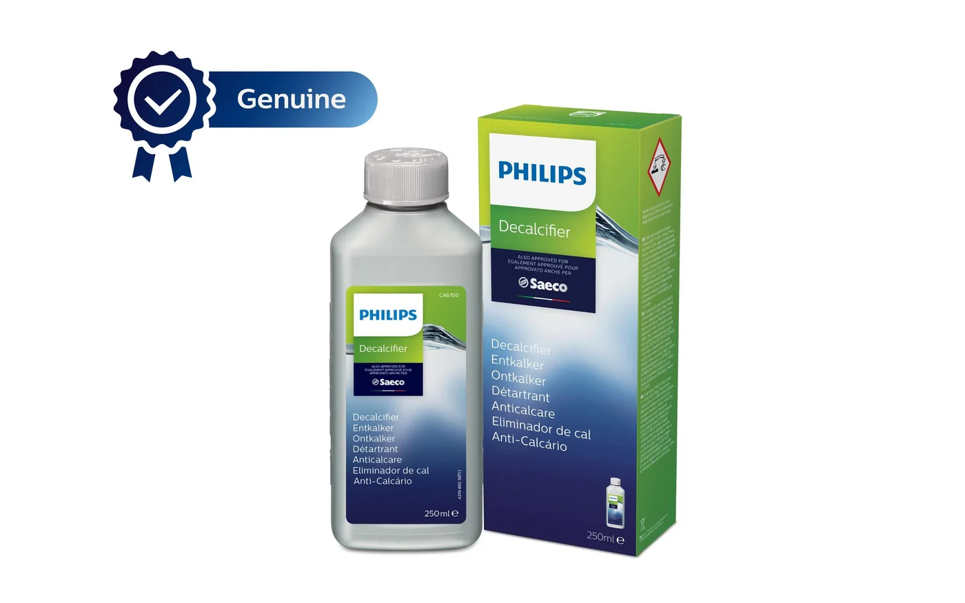Philips Препарат за премахване на котлен камък от машини за еспресо CA6700/10 Philips Препарат за премахване на котлен камък от машини за еспресо CA6700/10