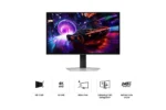 Samsung S32FG810SU компютърен монитор 81,3 см (32") 2160 x 3840 пиксела 4K Ultra HD OLED Сребърен — LS32FG810SUXEN