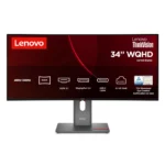 Lenovo ThinkVision T34WD-40 компютърен монитор 86,4 см (34") 3440 x 1440 пиксела Wide Quad HD LED Черен — 64AEGAT1EU