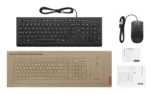 Lenovo 4X31R64406 клавиатура Включена мишка В къщи/В офис USB Български език Черен