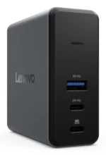 Lenovo X9 Charging GaN Dock Жичен USB 3.2 Gen 2 (3.1 Gen 2) Type-C Сив — 40BD0065EU