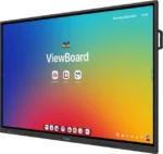 Viewsonic IFP6534 Display Интерактивна бяла дъска 165,1 см (65") 3840 x 2160 пиксела Тъчскрийн Черен