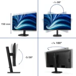 Philips 27B2N3500J/00 компютърен монитор 68,6 см (27") 2560 x 1440 пиксела 2K LCD Черен