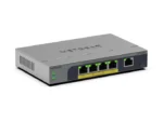 NETGEAR GS105EP Неуправляем Gigabit Ethernet (10/100/1000) Захранване по Ethernet (PoE) Сив — GS105EP-100EUS