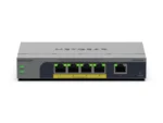 NETGEAR GS105EP Неуправляем Gigabit Ethernet (10/100/1000) Захранване по Ethernet (PoE) Сив — GS105EP-100EUS