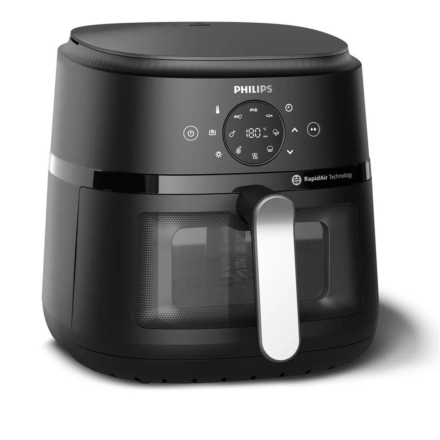 Philips 2000 series Airfryer от серия 2000, 6,2 л, сребрист — NA231/00