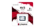 Kingston Technology NV3 2 TB M.2 PCI Express 4.0 NVMe 3D NAND — SNV3SM3/2T0