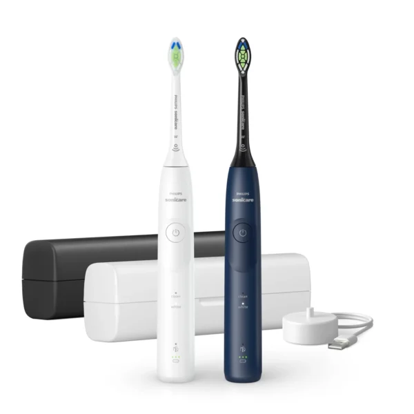 Philips Sonicare 5500 series HX7119/01 електрическа четка за зъби За възрастни Sonic четка за зъби Син, Бяла
