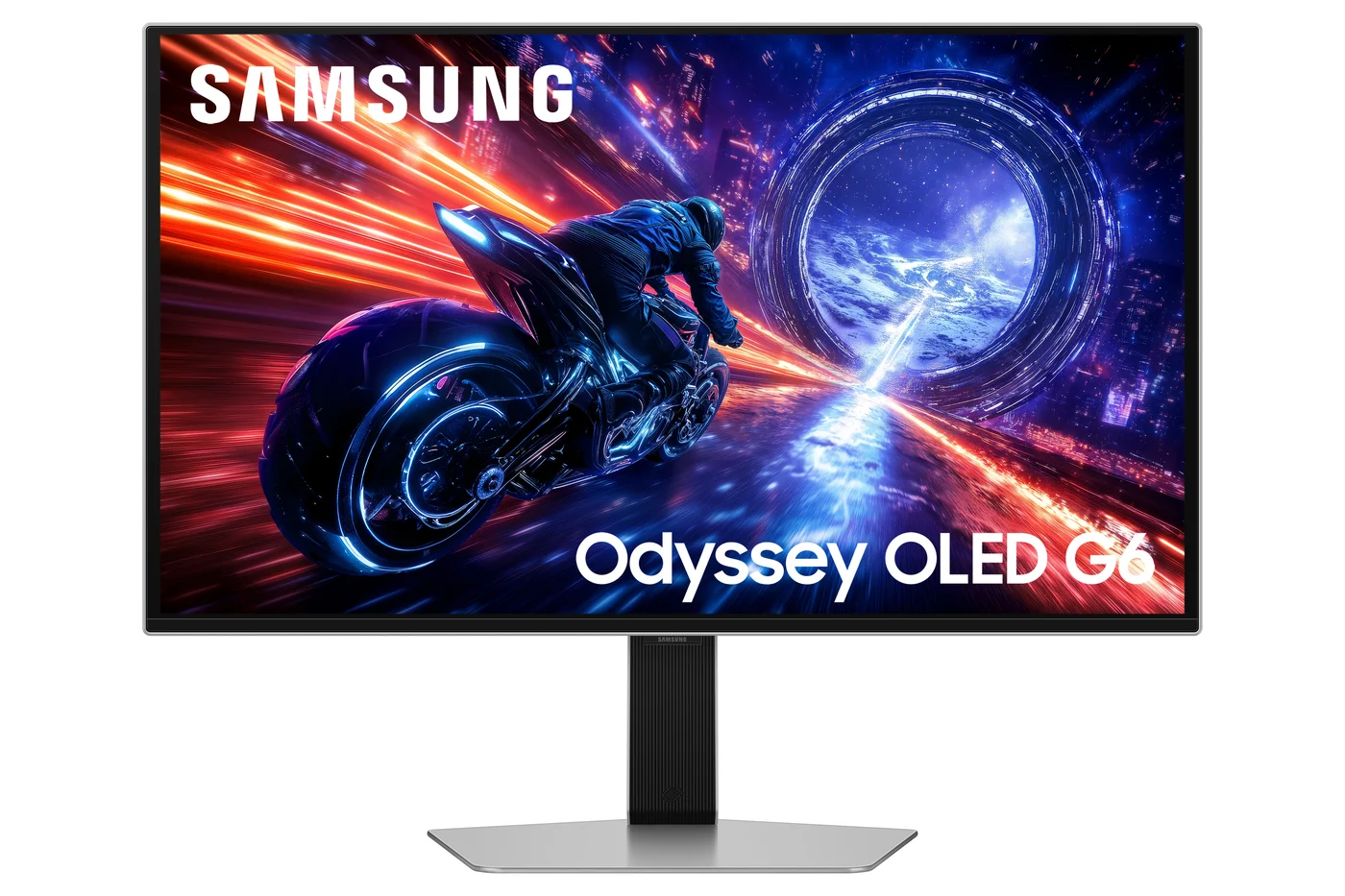 Samsung G60SF компютърен монитор 68,6 см (27") 2560 x 1440 пиксела Quad HD OLED Сребърен — LS27FG602SUXEN