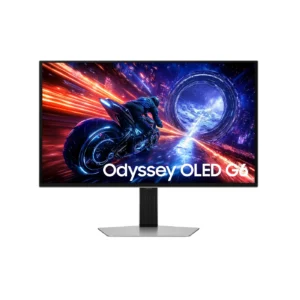 Samsung G60SF компютърен монитор 68,6 см (27") 2560 x 1440 пиксела Quad HD OLED Сребърен — LS27FG602SUXEN