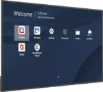 Viewsonic CDE7514-2C дисплей за сигнализация Обществен цифров плосък панел 190,5 см (75") LCD Wi-Fi 500 cd/m² 4K Ultra HD Черен Вграден процесор Android 14 24/7