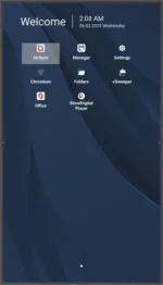 Viewsonic CDE7514-2C дисплей за сигнализация Обществен цифров плосък панел 190,5 см (75") LCD Wi-Fi 500 cd/m² 4K Ultra HD Черен Вграден процесор Android 14 24/7